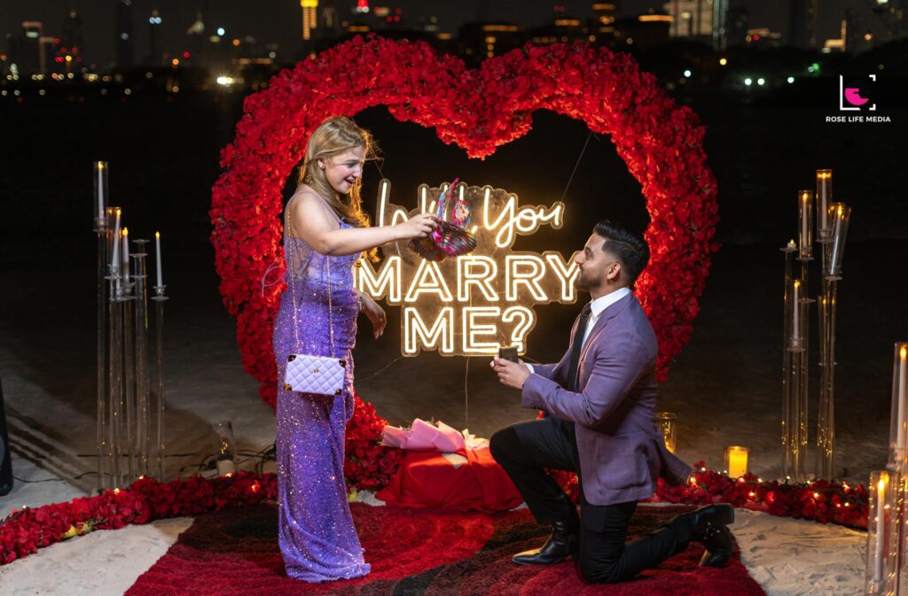 surprise proposal video