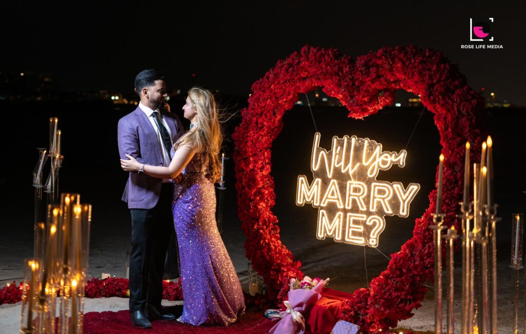 dubai proposal shoot