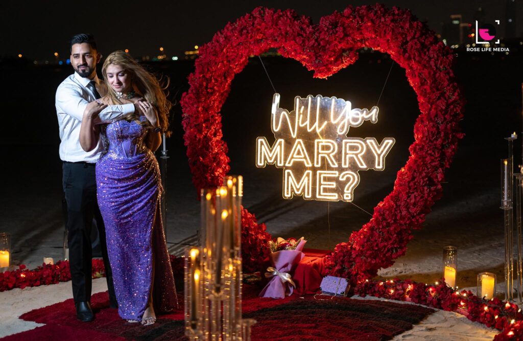 dubai proposal shoot